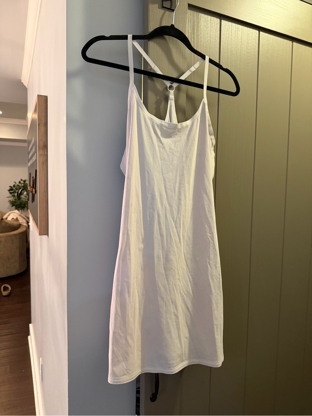 Outdoor Voices White Racerback Athletic Dress